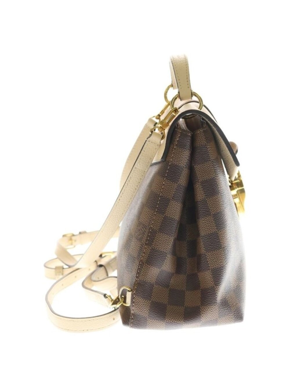 Louis Vuitton Damier Clapton Backpack Brown Leather - Picture 3 of 6